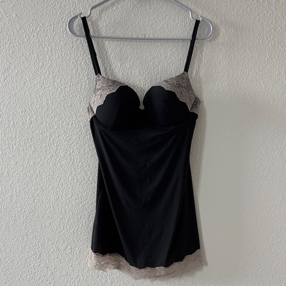 Victoria's Secret Black Structured Lingerie sz 34D